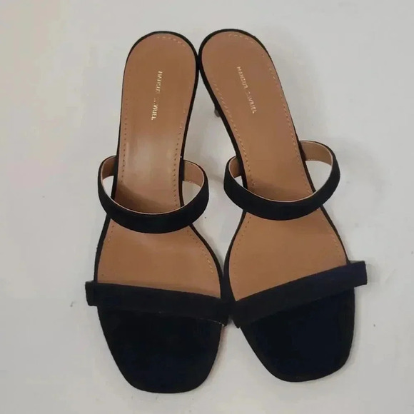 Mansur Gavriel Suede Navy Mule 38 - Picture 2 of 9